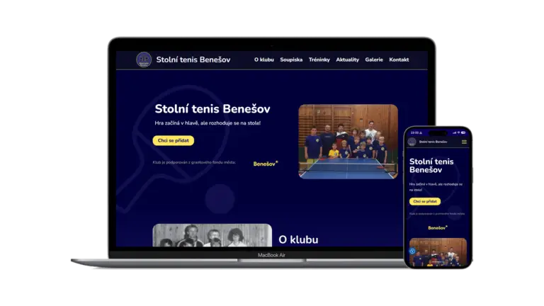 Stolní tenis Benešov